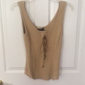 Sweater tank top